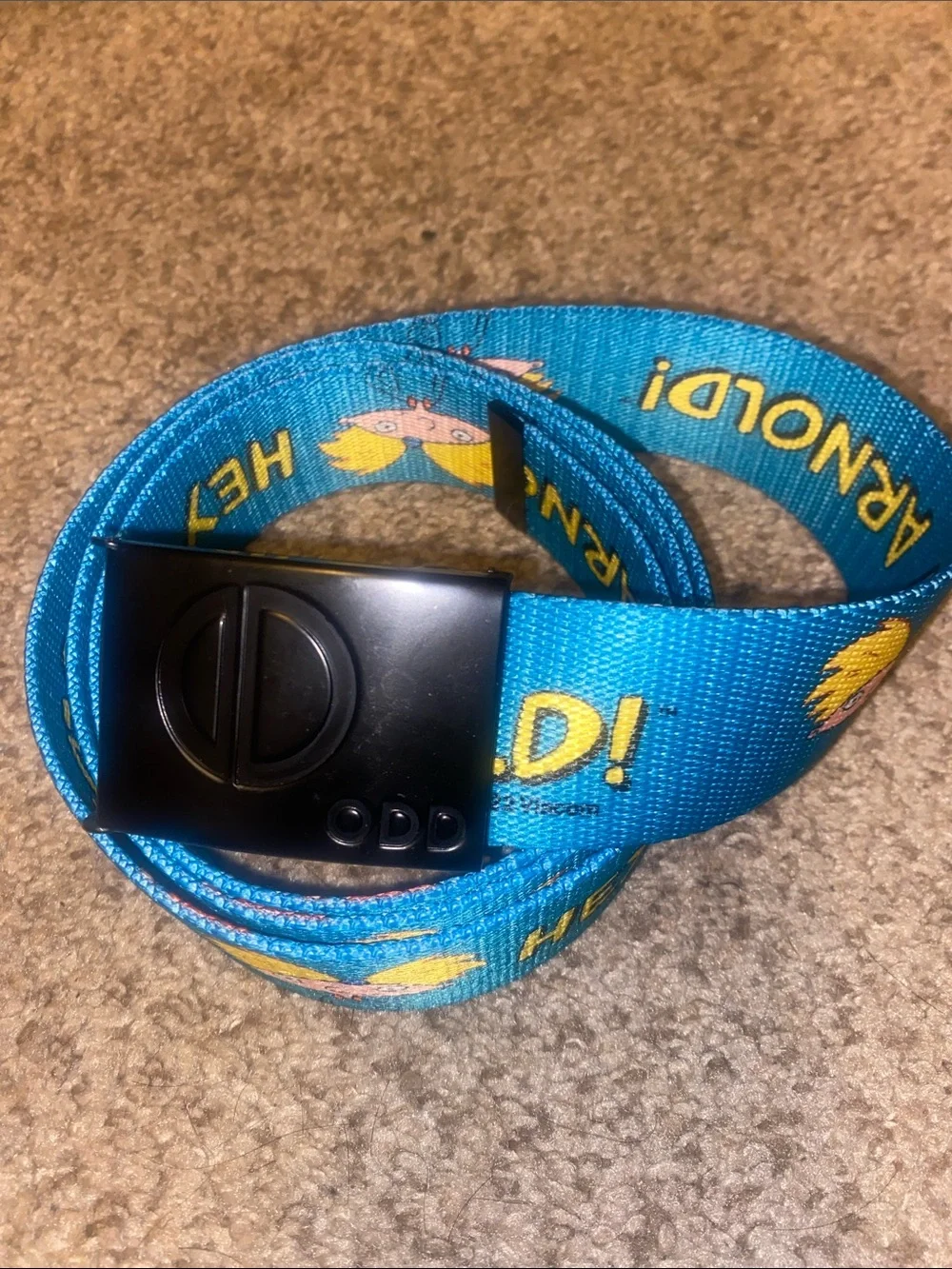 🔥☄️Odd Sox Hey Arnold! Adjustable Web Belt | Men’s One Size | New